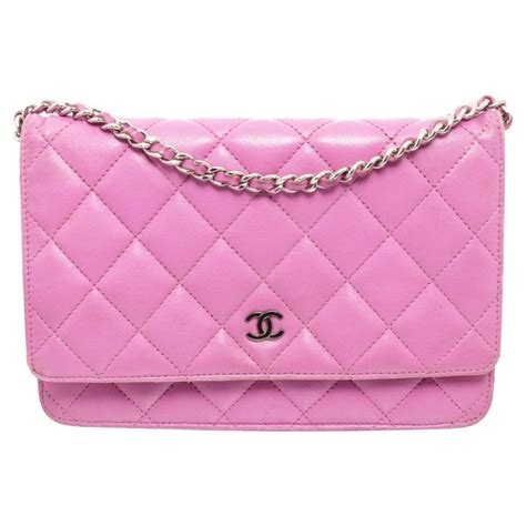 pink chanel crossbody|chanel crossbody wallet on chain.